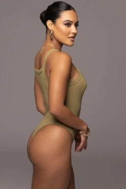 Olive Akito Ribbed Bodysuit 18 Olive Akito Ribbed Bodysuit -Jluxlabel Dress Shop PRODUCT NOV172022 128