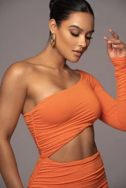 Orange Light Up The Night Dress -Jluxlabel Dress Shop PRODUCT NOV172022 14