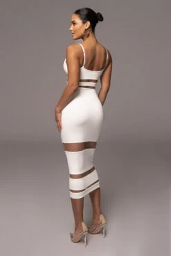 Ivory Alysiha Midi Dress -Jluxlabel Dress Shop PRODUCT NOV172022 28