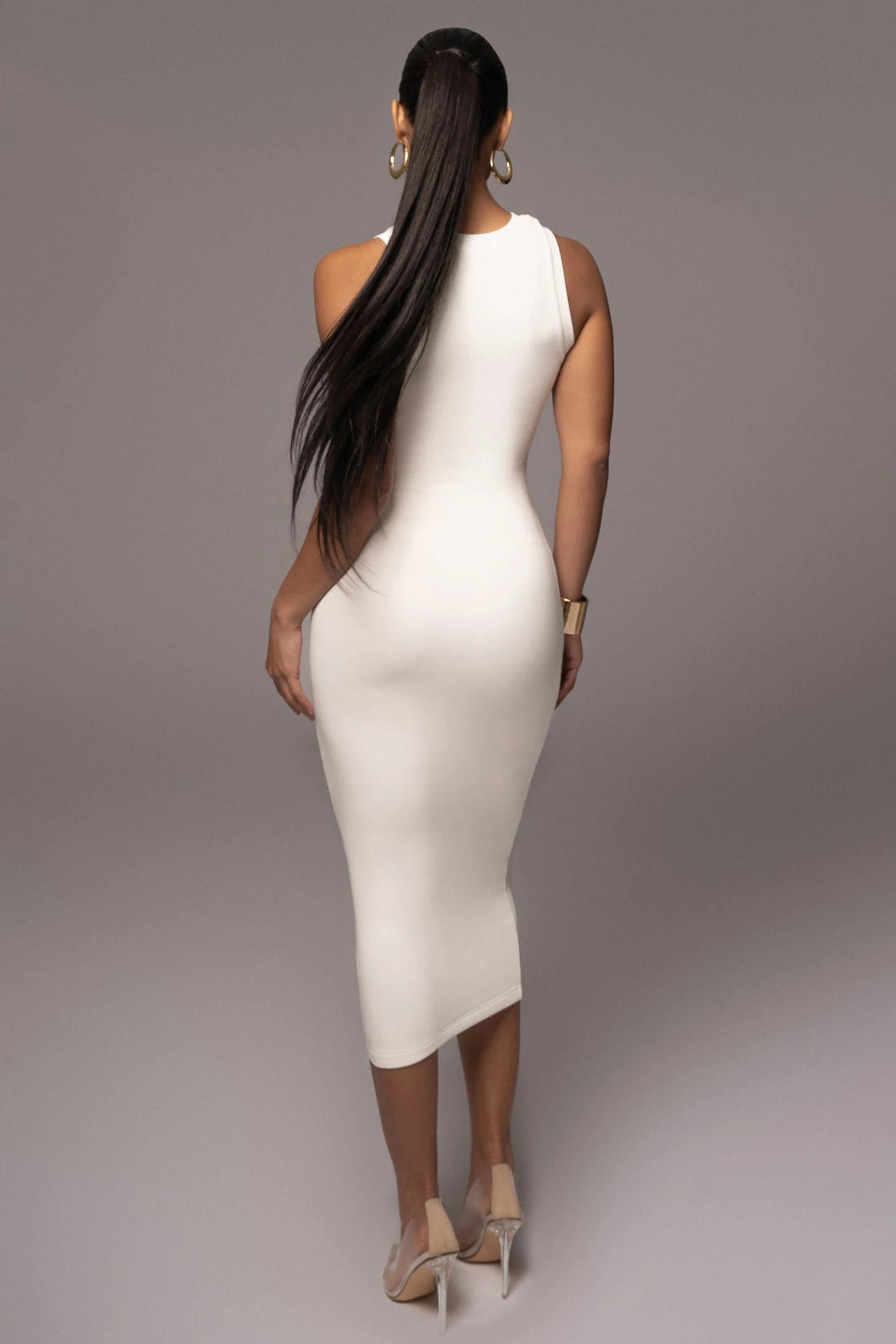 Ivory Jacqui Midi Dress 7 Ivory Jacqui Midi Dress - Image 5