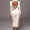 Ivory Shaye Mock Neck Dress 1 Ivory Shaye Mock Neck Dress -Jluxlabel Dress Shop PRODUCT NOV212022 DECDROP1 193