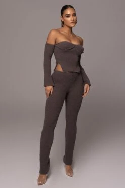 Midnight Grey Off The Record Plush Set 15 Midnight Grey Off The Record Plush Set -Jluxlabel Dress Shop PRODUCT NOV212022 DECDROP1 208