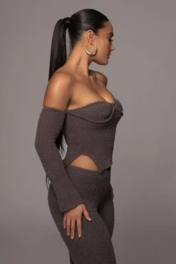 Midnight Grey Off The Record Plush Set 18 Midnight Grey Off The Record Plush Set -Jluxlabel Dress Shop PRODUCT NOV212022 DECDROP1 211