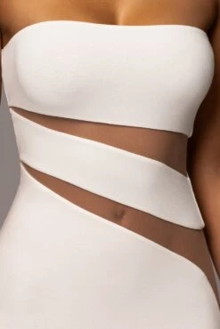 White Unpredictable Midi Dress -Jluxlabel Dress Shop PRODUCT NOV212022 DECDROP1 26