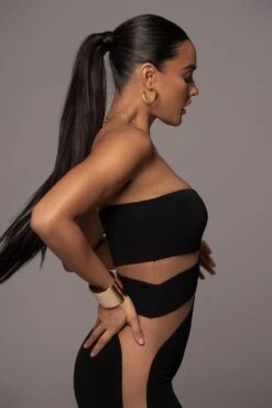 Black Unpredictable Midi Dress -Jluxlabel Dress Shop PRODUCT NOV212022 DECDROP1 43