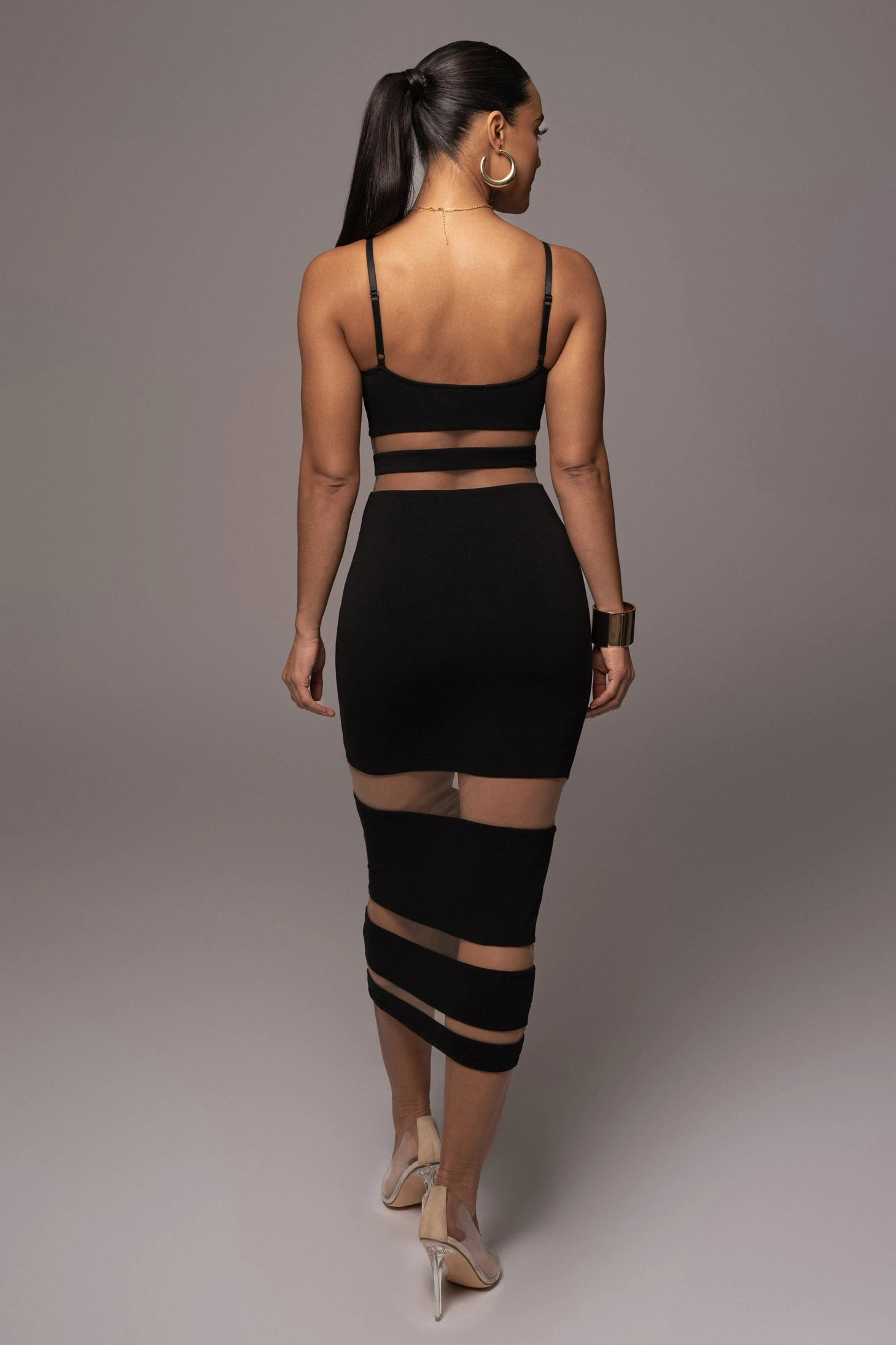 Noir Alysiha Midi Dress 11 Noir Alysiha Midi Dress - Image 9