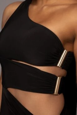 Noir One Night Only Dress -Jluxlabel Dress Shop PRODUCT NOV32022 HOLIDAY 25