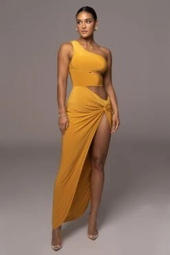 Mustard One Night Only Dress 16 Mustard One Night Only Dress -Jluxlabel Dress Shop PRODUCT NOV32022 HOLIDAY 26