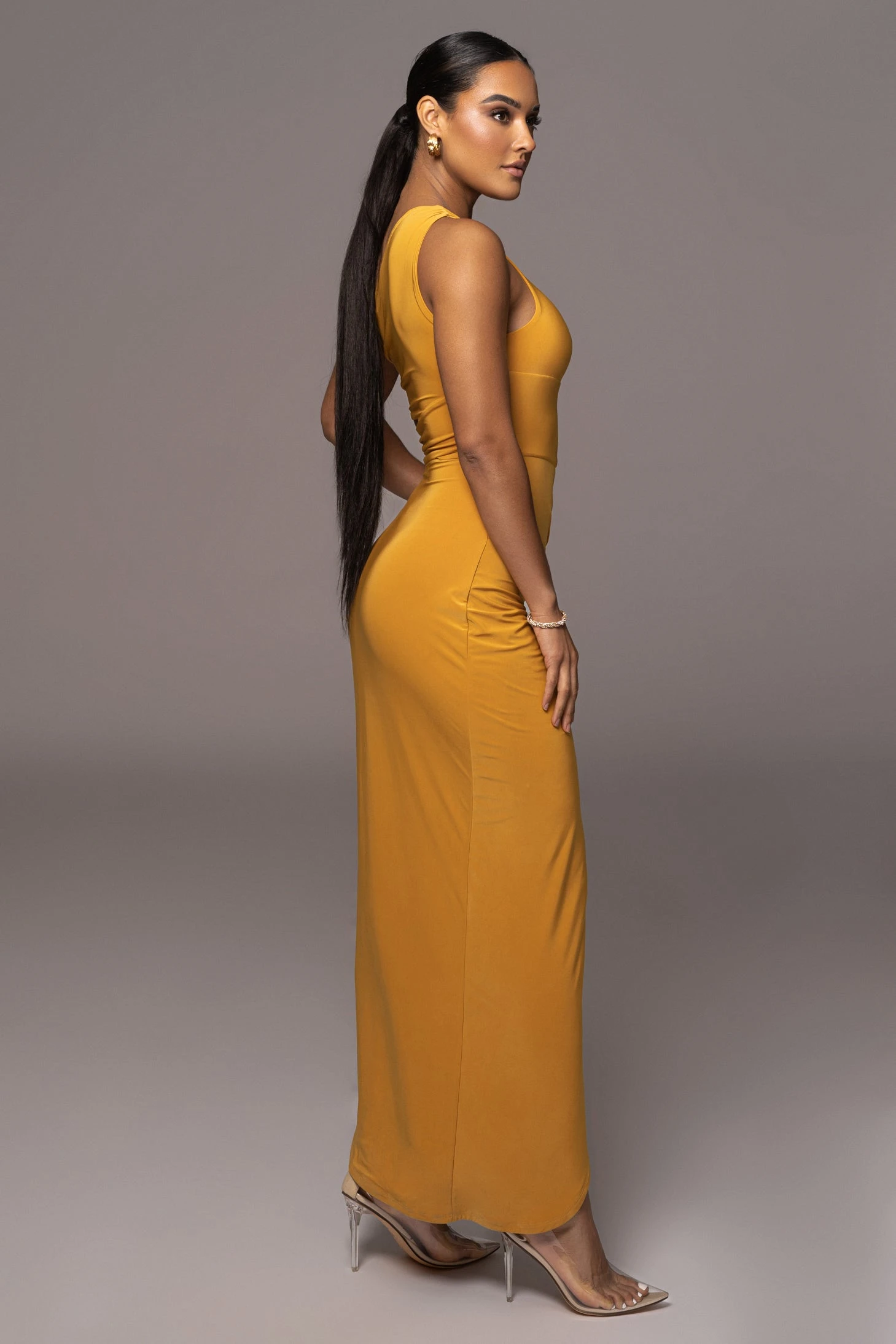 Mustard One Night Only Dress 10 Mustard One Night Only Dress - Image 8