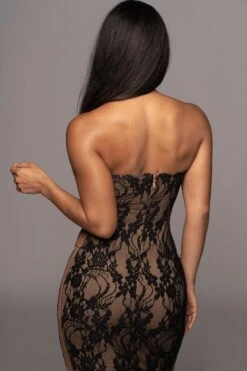 Noir/Tan Easy To Love Dress -Jluxlabel Dress Shop PRODUCT OCT102022 HOLIDAY 30