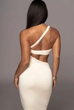 Buttercream Carina Cutout Slit Dress -Jluxlabel Dress Shop PRODUCT OCT102022 MISSING 15