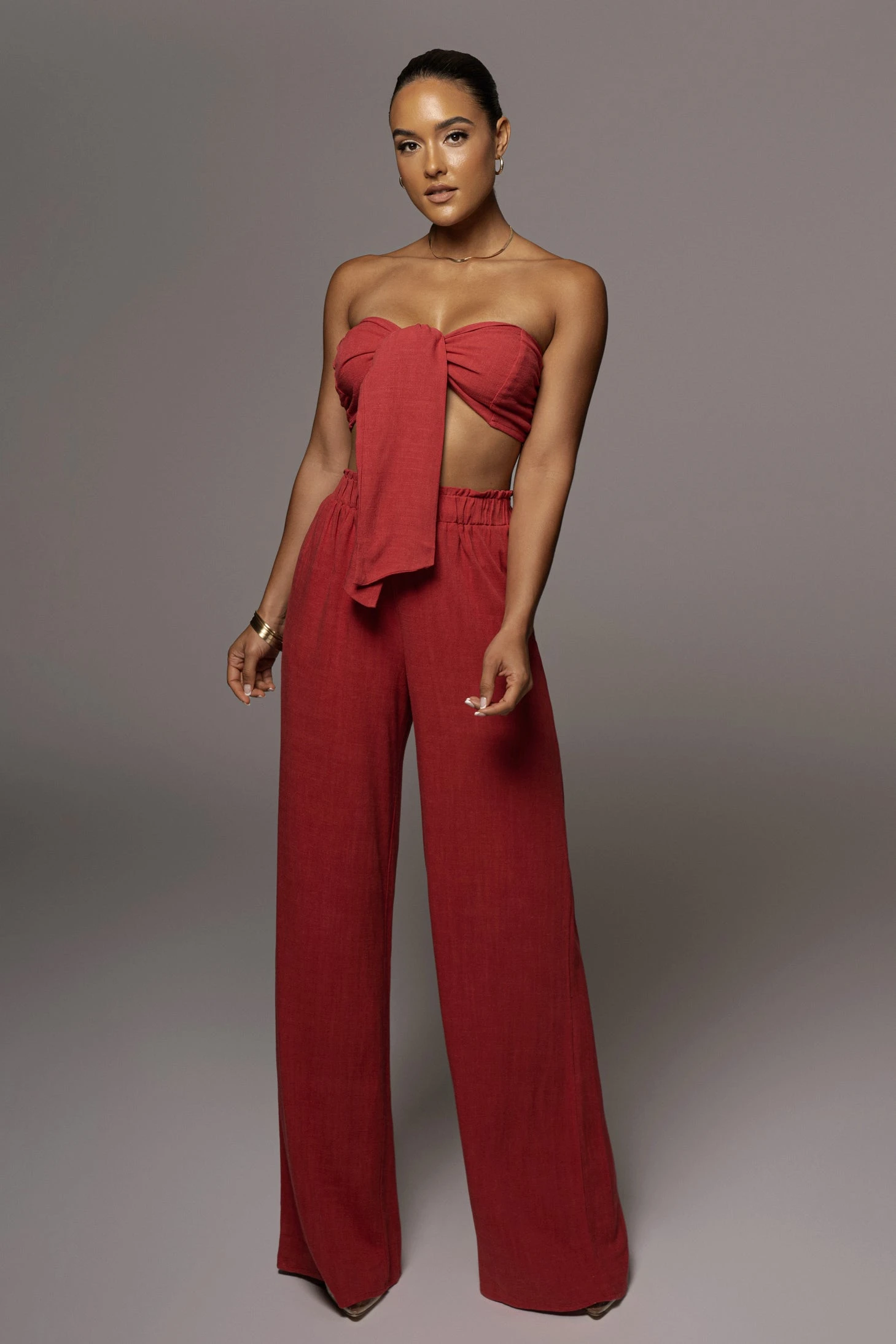 Red More Love Linen Set 3 Red More Love Linen Set