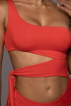 Red Pull Me Closer Bodysuit -Jluxlabel Dress Shop PRODUCT OCT32022 PART2 100