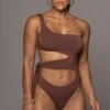 Chocolate Pull Me Closer Bodysuit