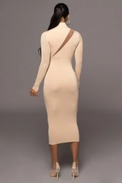 Tan Abigail Midi Dress 19 Tan Abigail Midi Dress -Jluxlabel Dress Shop PRODUCT OCT32022 PART2 69
