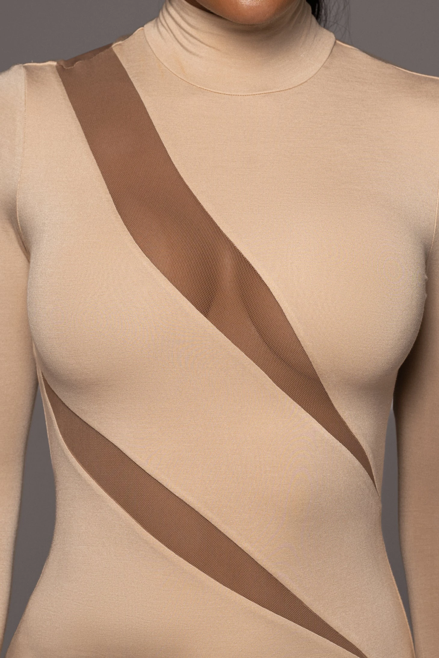 Tan Abigail Midi Dress 4 Tan Abigail Midi Dress - Image 2