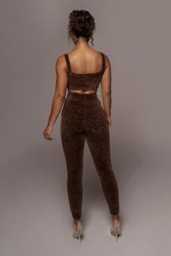 Chocolate Gemma Crop Chenille Top 40 Chocolate Gemma Crop Chenille Top -Jluxlabel Dress Shop PRODUCT SEPT272021 255