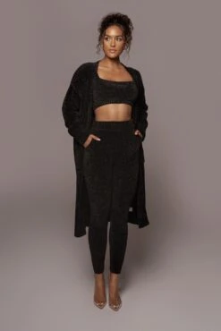 Black Gemma Crop Chenille Top -Jluxlabel Dress Shop PRODUCT SEPT272021 267 4474e0d5 fb81 4911 9de1 98ba89bd798e
