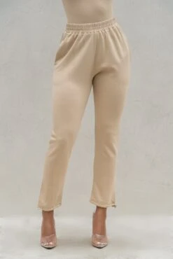 Beige No Limits Joggers -Jluxlabel Dress Shop PRODUCT SEPT92022 KNITS 136