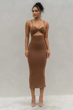 Chocolate Midnight Memories Midi Dress 21 Chocolate Midnight Memories Midi Dress -Jluxlabel Dress Shop PRODUCT SEPT92022 KNITS 157