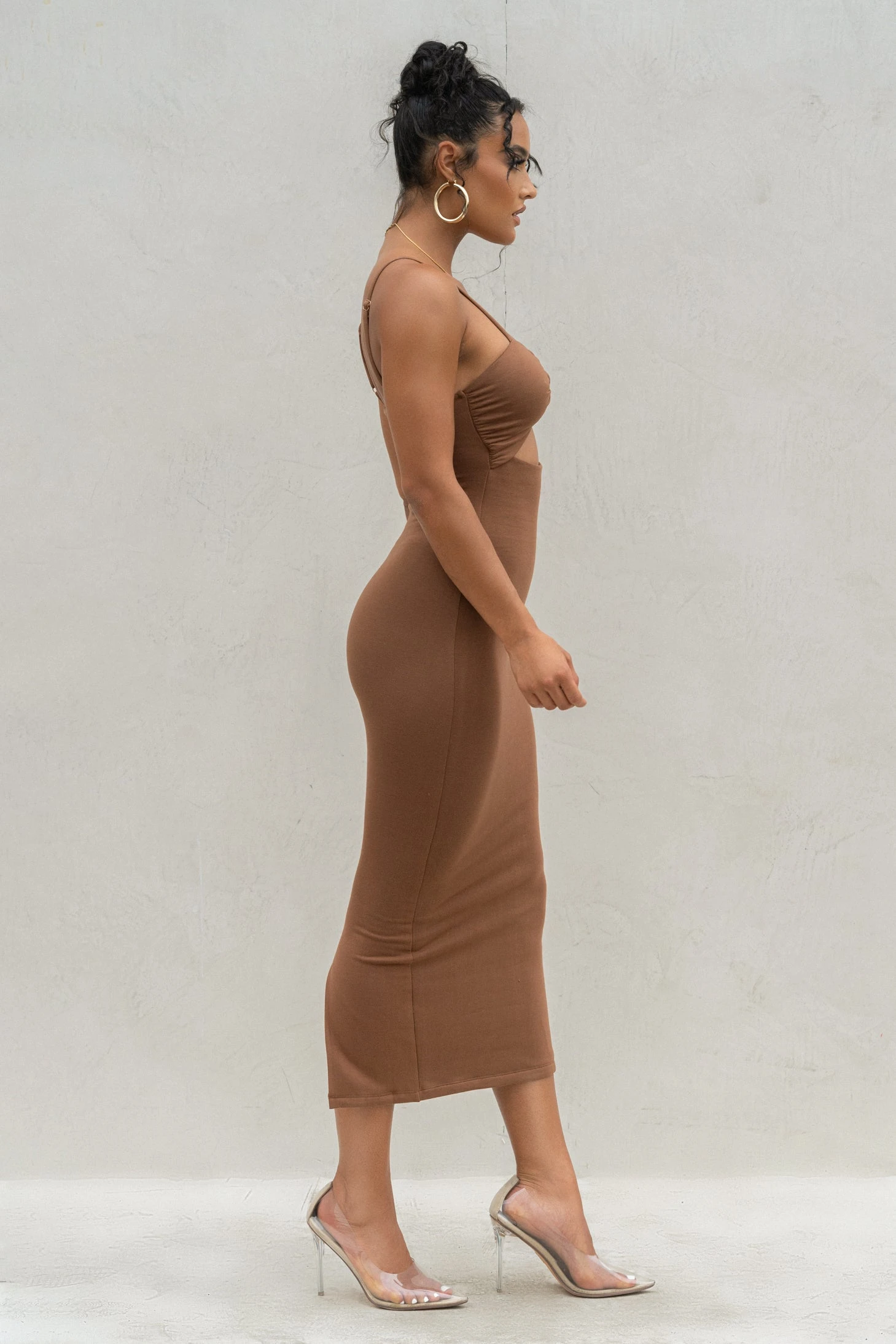Chocolate Midnight Memories Midi Dress 14 Chocolate Midnight Memories Midi Dress - Image 12