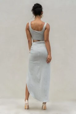 Grey More Than Friends Corset -Jluxlabel Dress Shop PRODUCT SEPT92022 KNITS 79