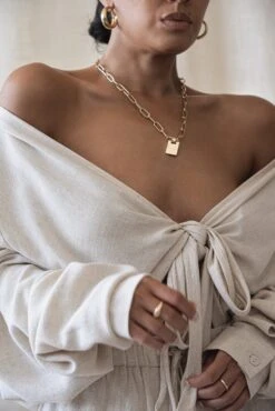 Stone Soho Front Tied Woven Top -Jluxlabel Dress Shop SUMMER 912 2f8bfacc 06af 4a77 9657 48809e653c2d