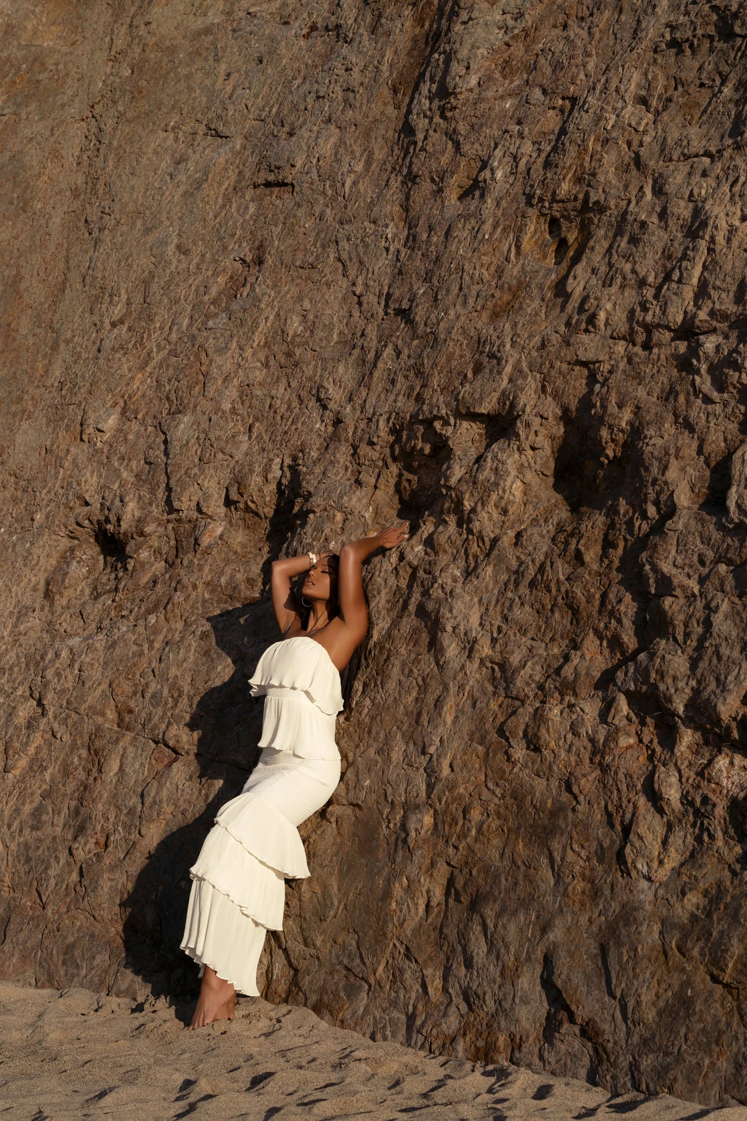 Ivory Casa Blanca Ruffle Dress 6 Ivory Casa Blanca Ruffle Dress - Image 4
