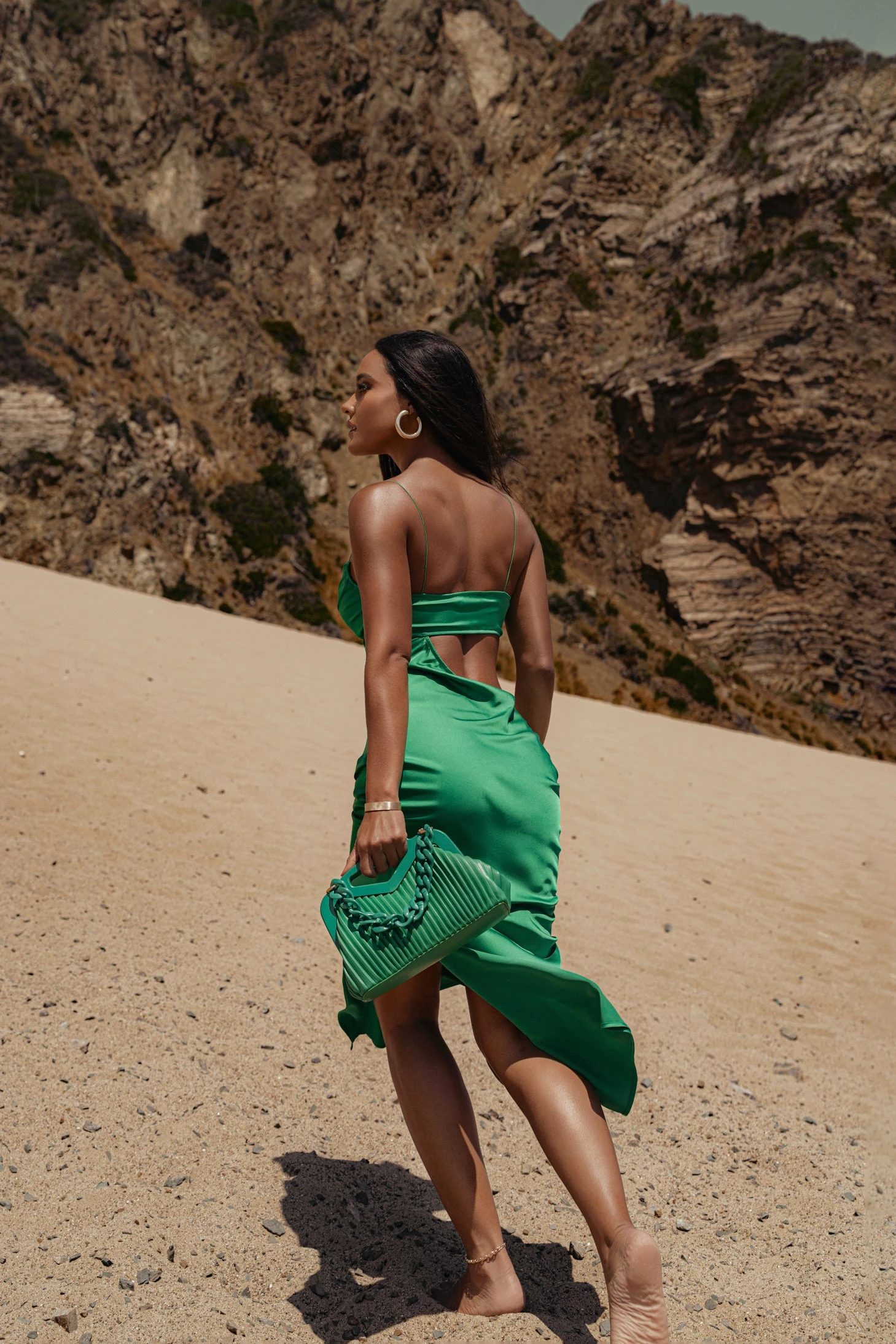 Green Maurine Cutout Dress 15 Green Maurine Cutout Dress - Image 13