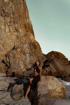 Noir Sahara Dress -Jluxlabel Dress Shop SUMMER32022 50