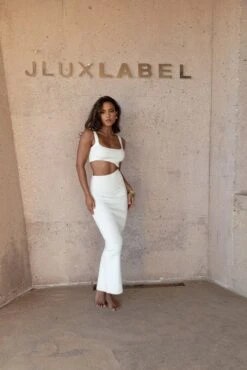 Ivory Time After Time Dress -Jluxlabel Dress Shop SUMMER4 PRODUCT 190