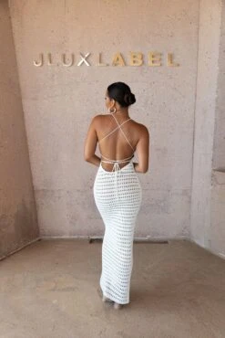 White Palmas Crochet Maxi Dress 39 White Palmas Crochet Maxi Dress -Jluxlabel Dress Shop SUMMER4 PRODUCT 50