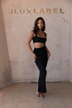 Noir Time After Time Dress 27 Noir Time After Time Dress -Jluxlabel Dress Shop SUMMER4 PRODUCT 77