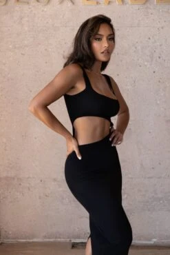 Noir Time After Time Dress 39 Noir Time After Time Dress -Jluxlabel Dress Shop SUMMER4 PRODUCT 80