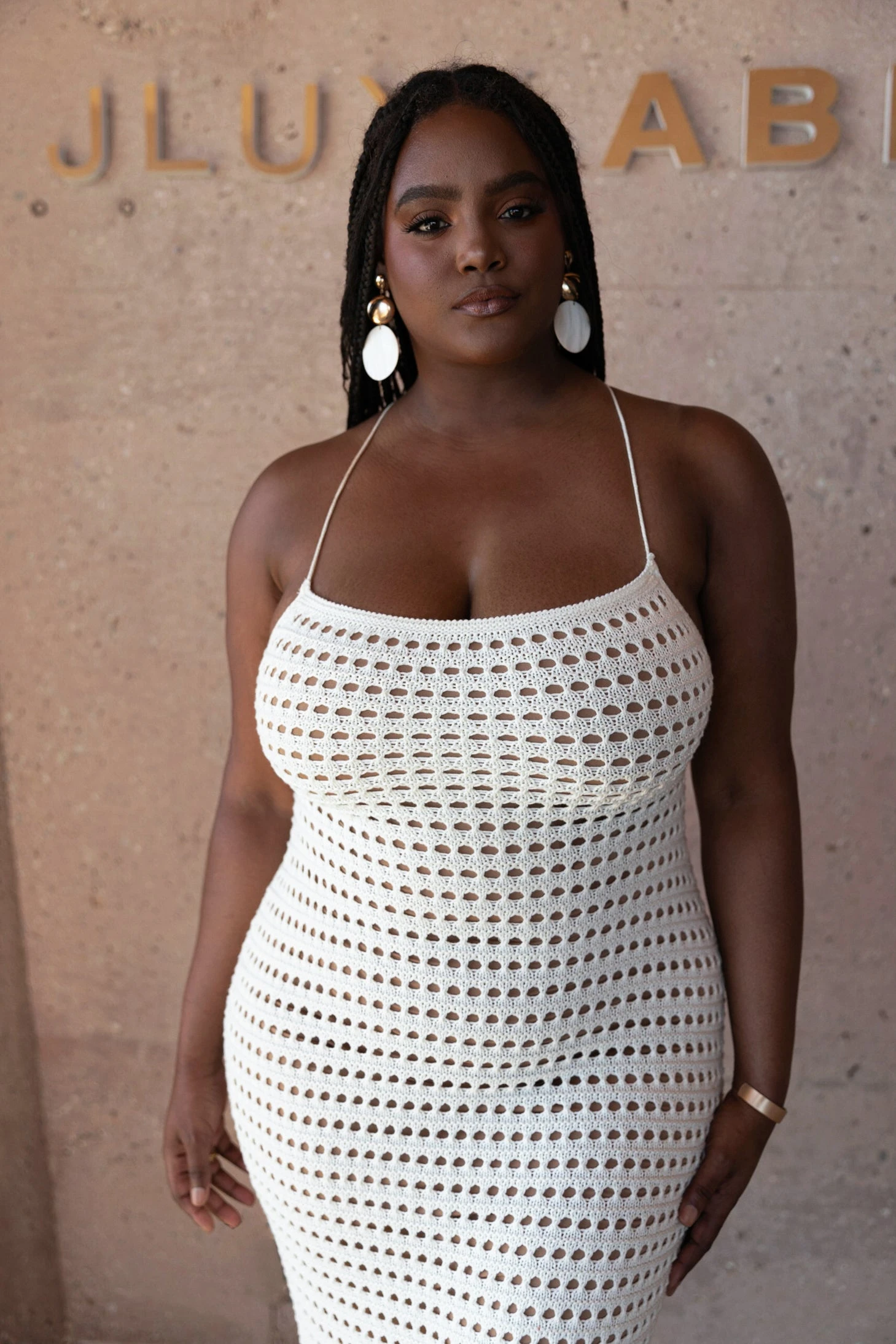 White Palmas Crochet Maxi Dress 9 White Palmas Crochet Maxi Dress - Image 7