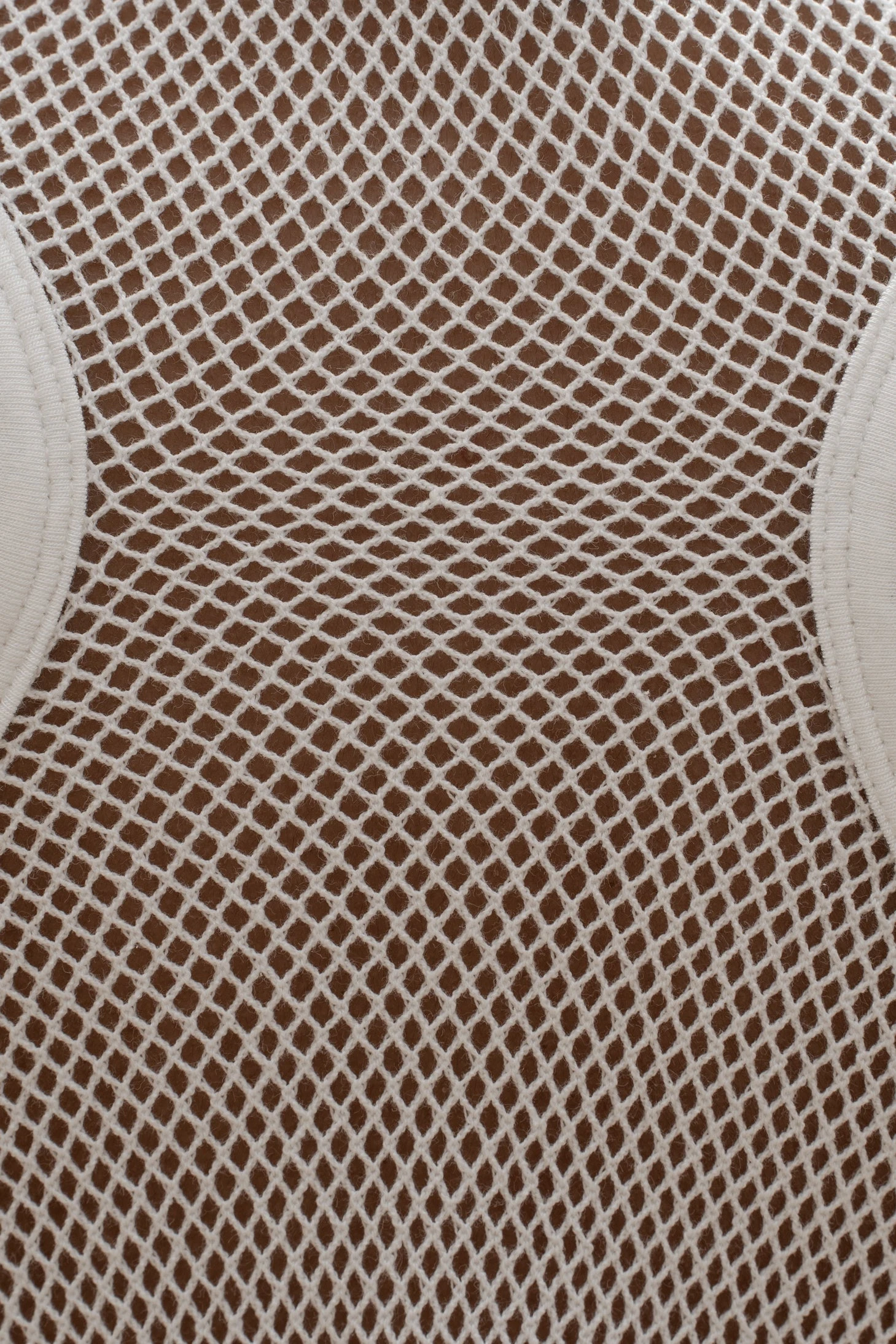 White Fishnet Crop Tank 7 White Fishnet Crop Tank - Image 5