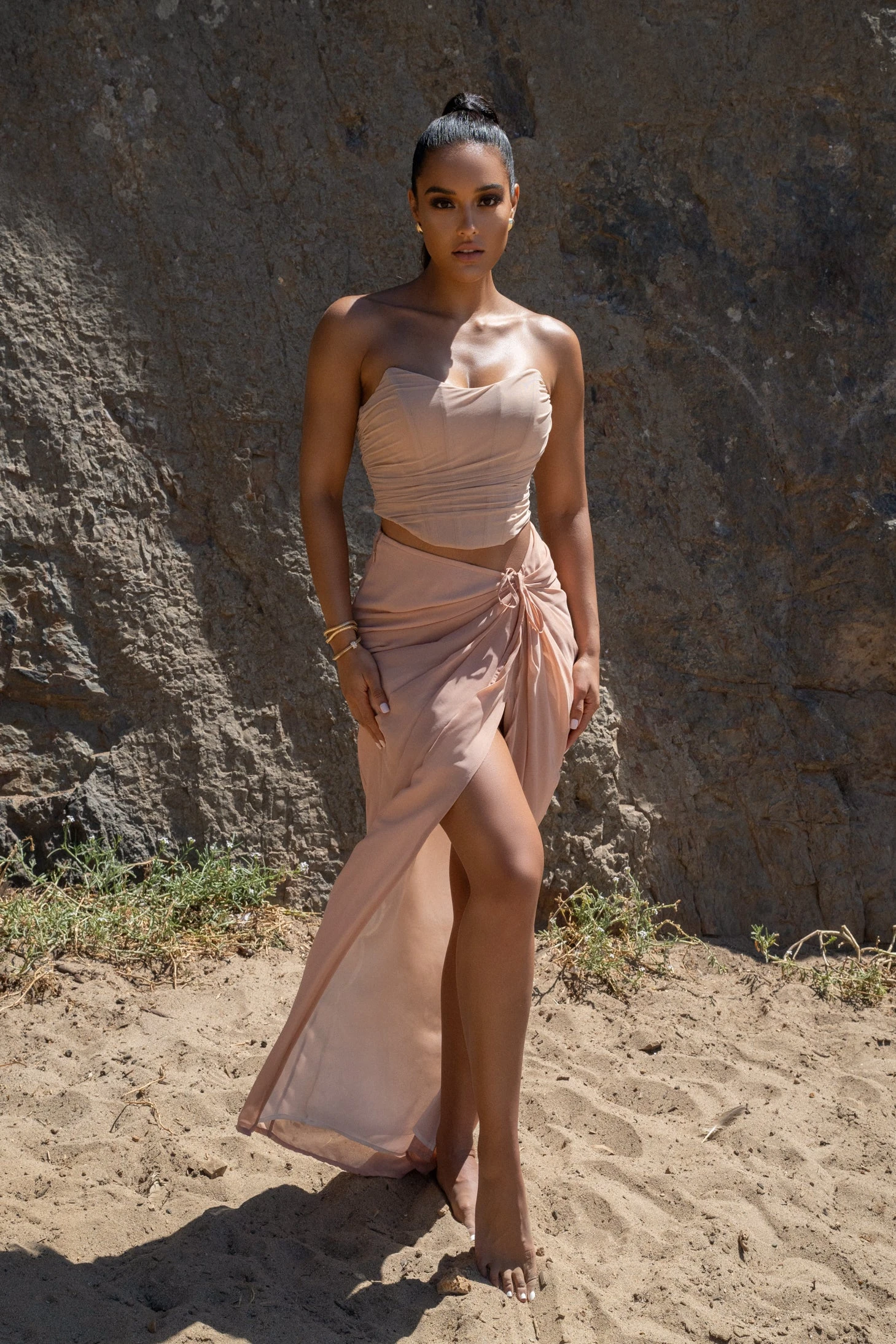 Tan Taste Of Summer Skirt Set 8 Tan Taste Of Summer Skirt Set - Image 6