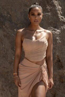 Tan Taste Of Summer Skirt Set 23 Tan Taste Of Summer Skirt Set -Jluxlabel Dress Shop SUMMER5 PART1 4