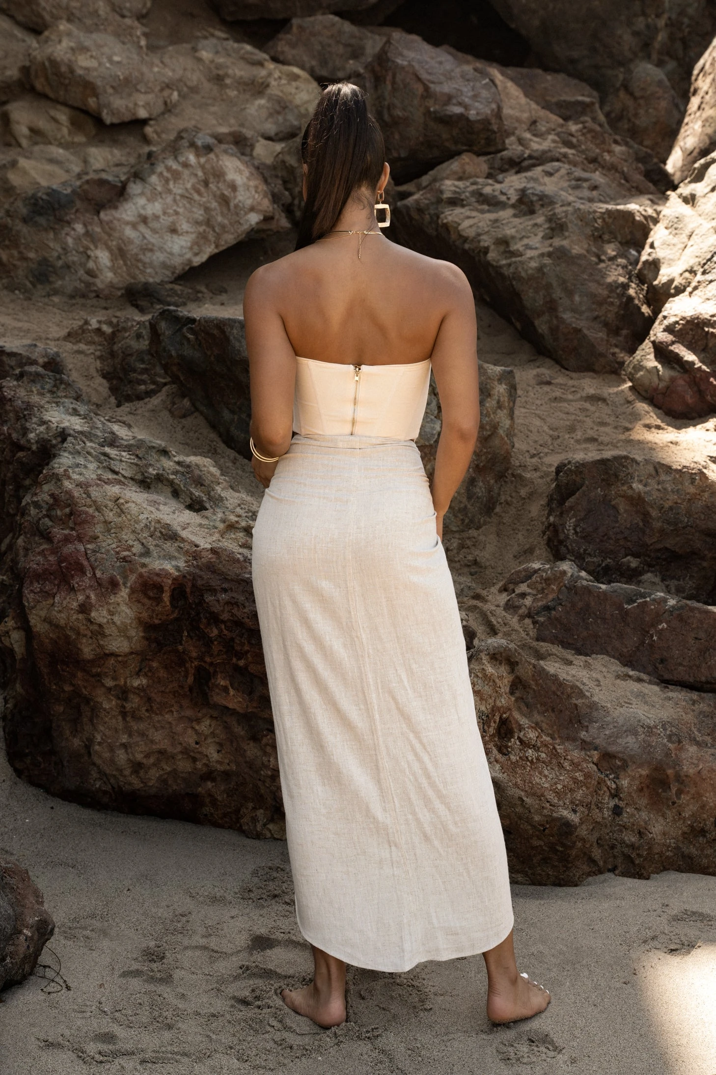 Natural Saylor Linen Sarong 20 Natural Saylor Linen Sarong - Image 18