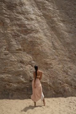 Tan Uncharted Waters Sarong -Jluxlabel Dress Shop SUMMER5 PART2 130