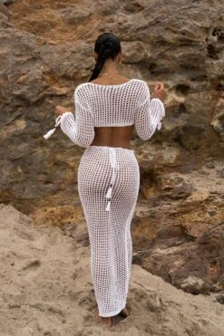 White Summer Daze Crochet Maxi Dress 37 White Summer Daze Crochet Maxi Dress -Jluxlabel Dress Shop SUMMER5 PART2 21