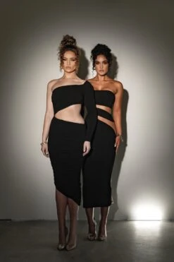 Noir Light Up The Night Dress -Jluxlabel Dress Shop TRANSITION2022 99