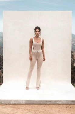 Taupe/White Deana Ribbed Bodysuit -Jluxlabel Dress Shop WebImageSizeTemplate 3 5277e413 f11b 4ad6 91f0 86de4fddd9da